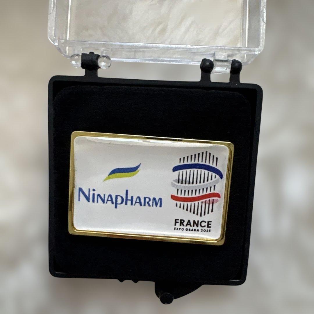 2025万博記念ピンバッチ フランスパビリオン バッチ ピンバッジ 万博