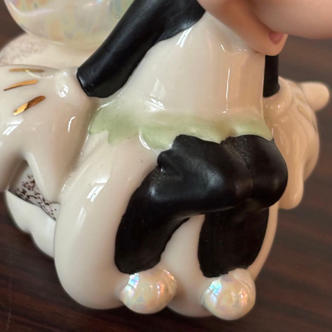 ディズニー　ミニー　妖精 フィギュア　陶器　置物