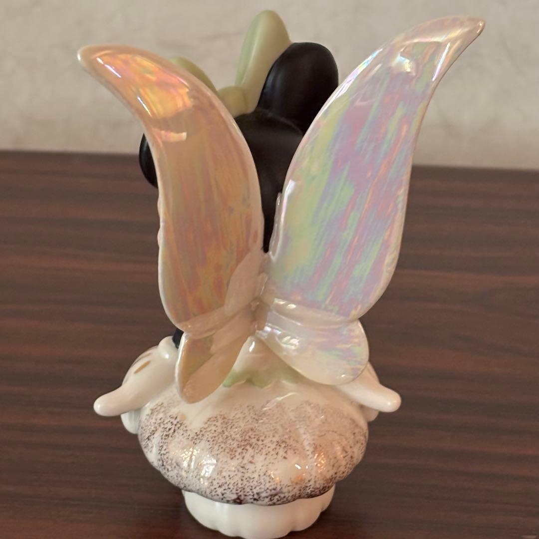 ディズニー　ミニー　妖精 フィギュア　陶器　置物
