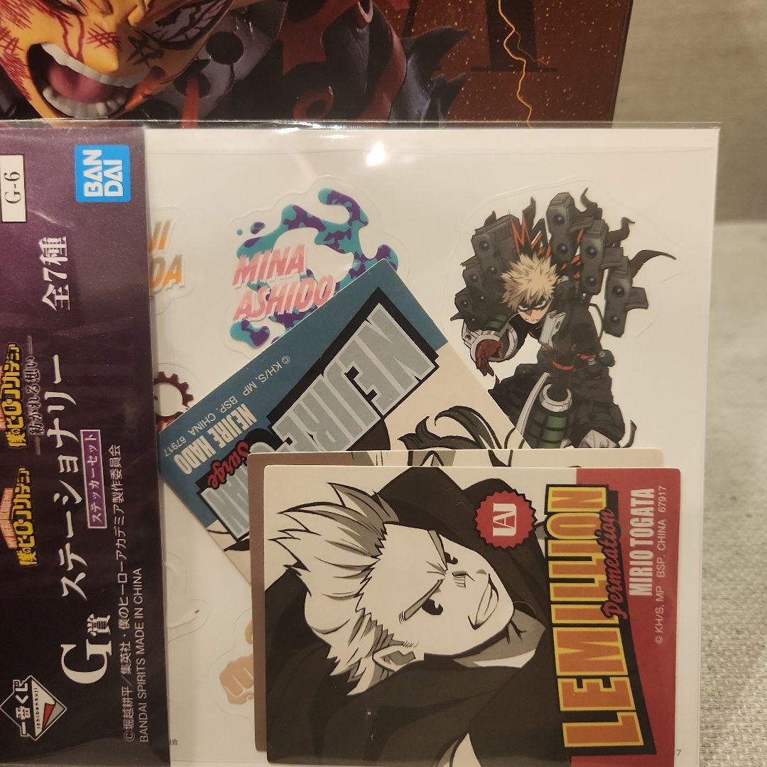 僕のヒーローアカデミア　一番くじ　紡がれる想い　爆豪勝己　6個セット