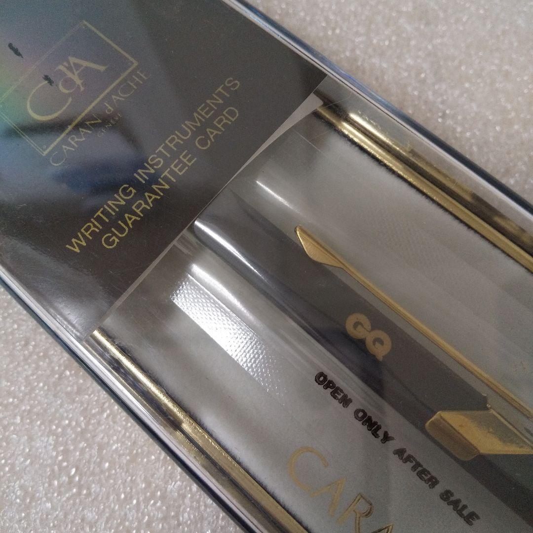 文房具・ステーショナリー GQ + CARAN d'ACHE BALL PEN