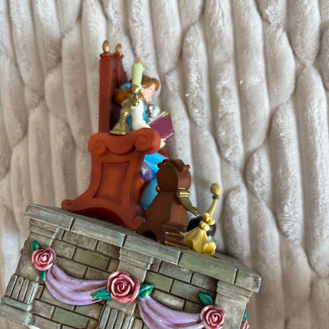 美女と野獣 オルゴール　置物