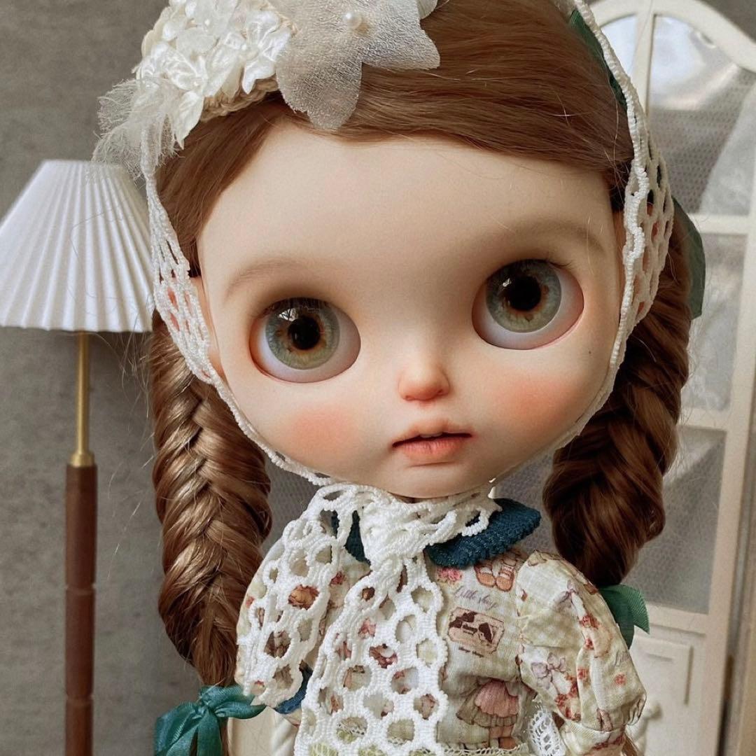 カスタムブライス カスタムドール 海外作家様 ナチュラルメイク いい子ちゃん