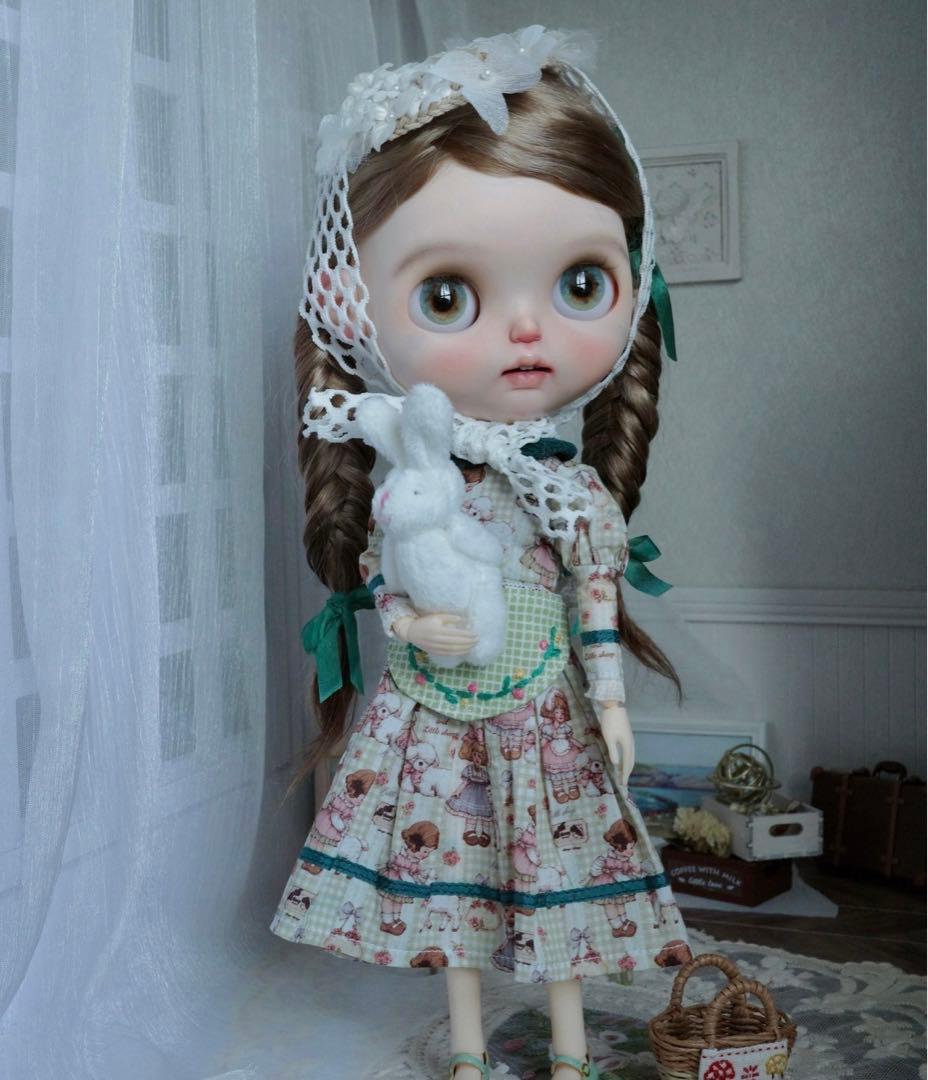 カスタムブライス カスタムドール 海外作家様 ナチュラルメイク いい子ちゃん