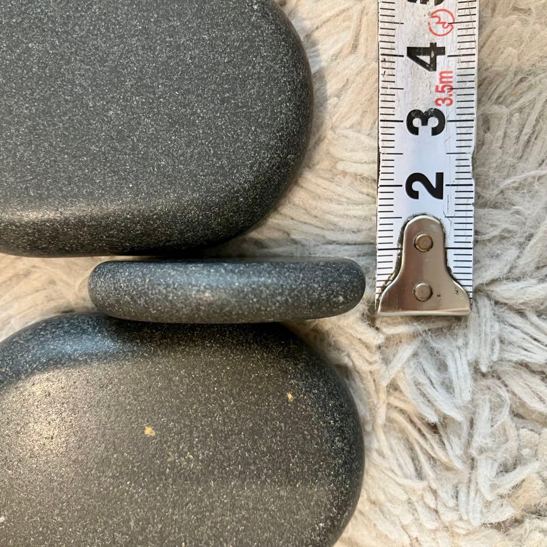 ホットストーンストーンウォーマーマッサージセット 35個エステオイルアロマ