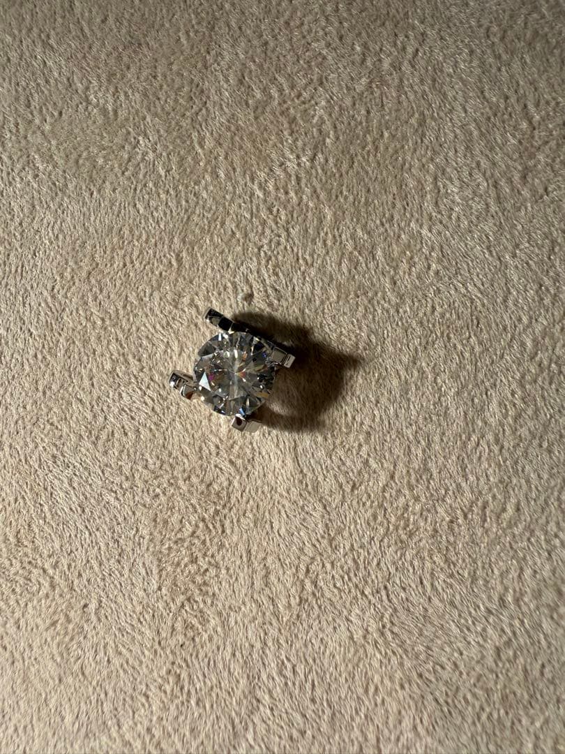 3ctモアサナイトペンダント