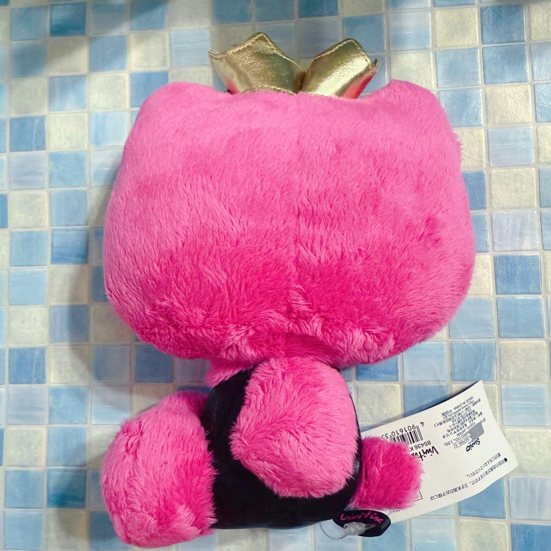 サンリオ ハローキティ vivitix 王冠 ピンク ぬいぐるみ 激レア - メルカリ
