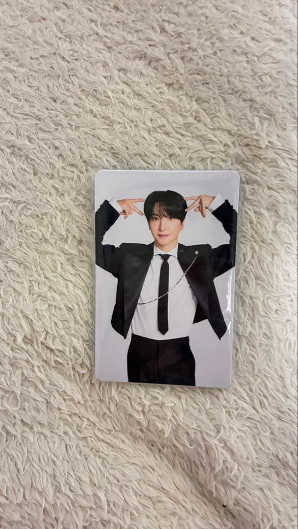 SUPER JUNIOR トレーディングカード　全メンバー　【銀テープ付き】