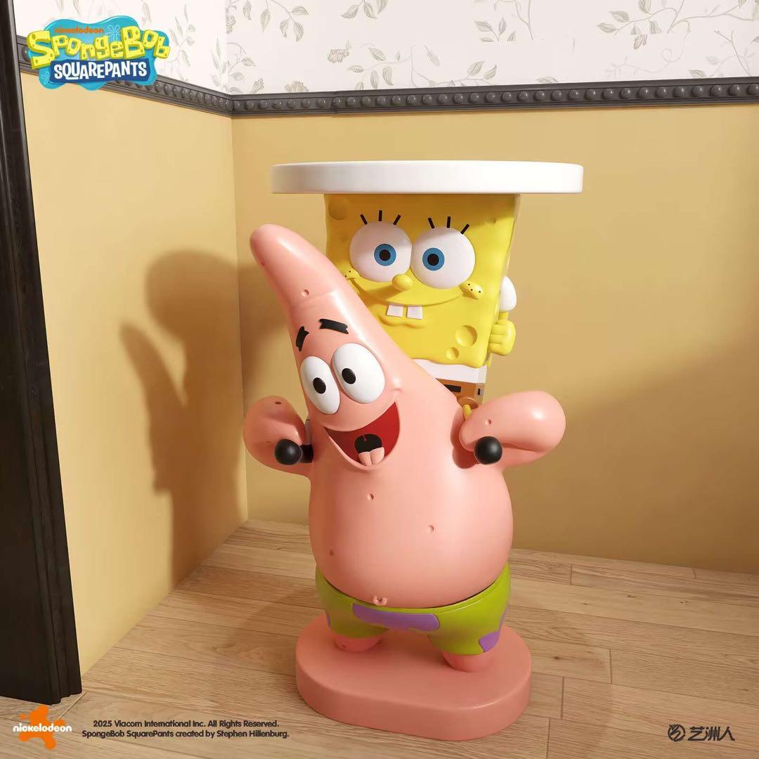 スポンジボブ　イカルゴ　パトリック君 特大インテリア フィギュア　置き物