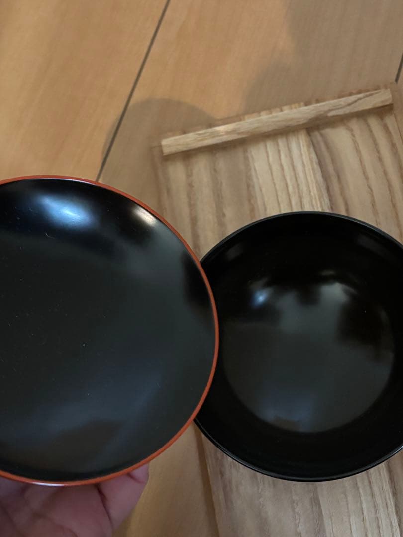美品❣️ 会津若松　白木屋漆器店　漆器　お椀　5客セット