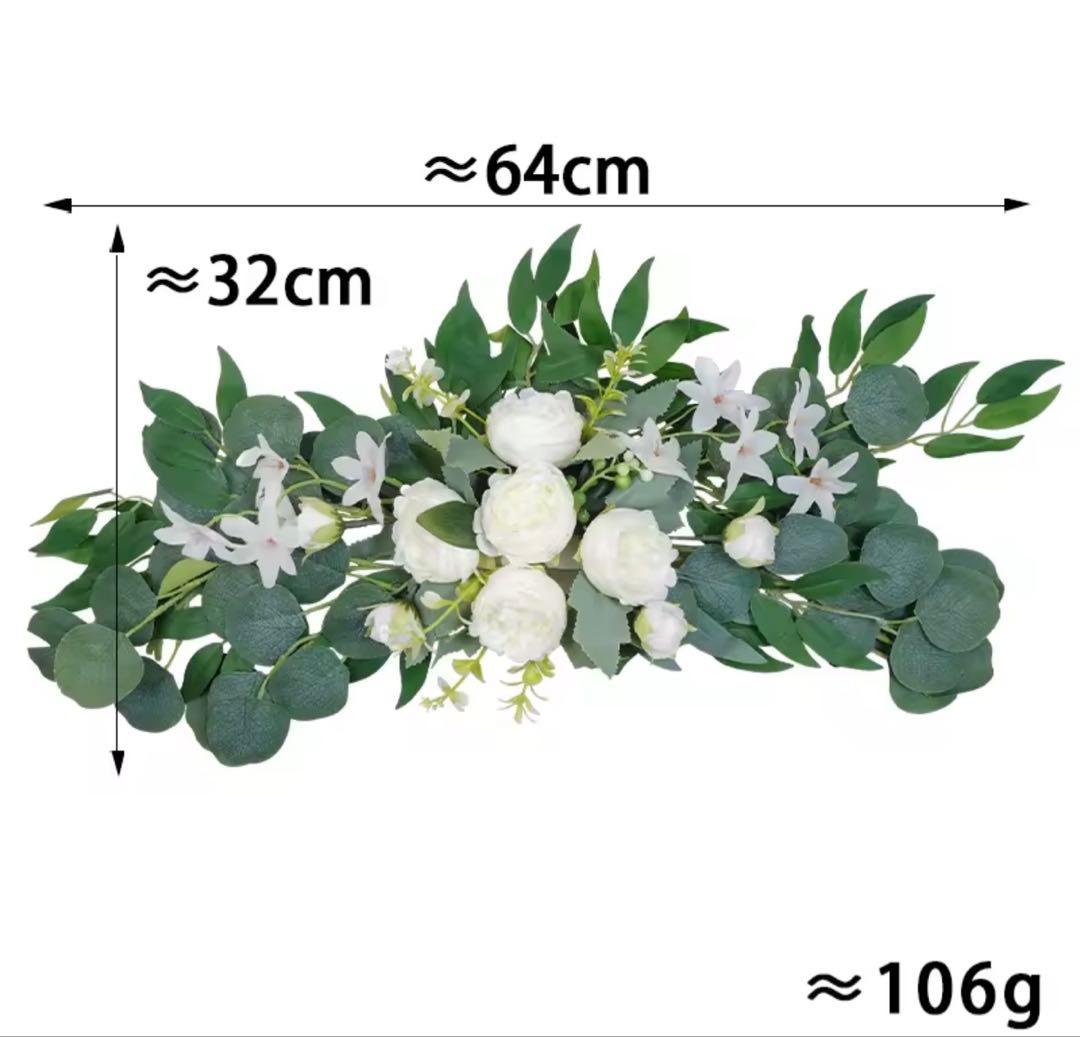 ホワイトピオニー造花アレンジメント