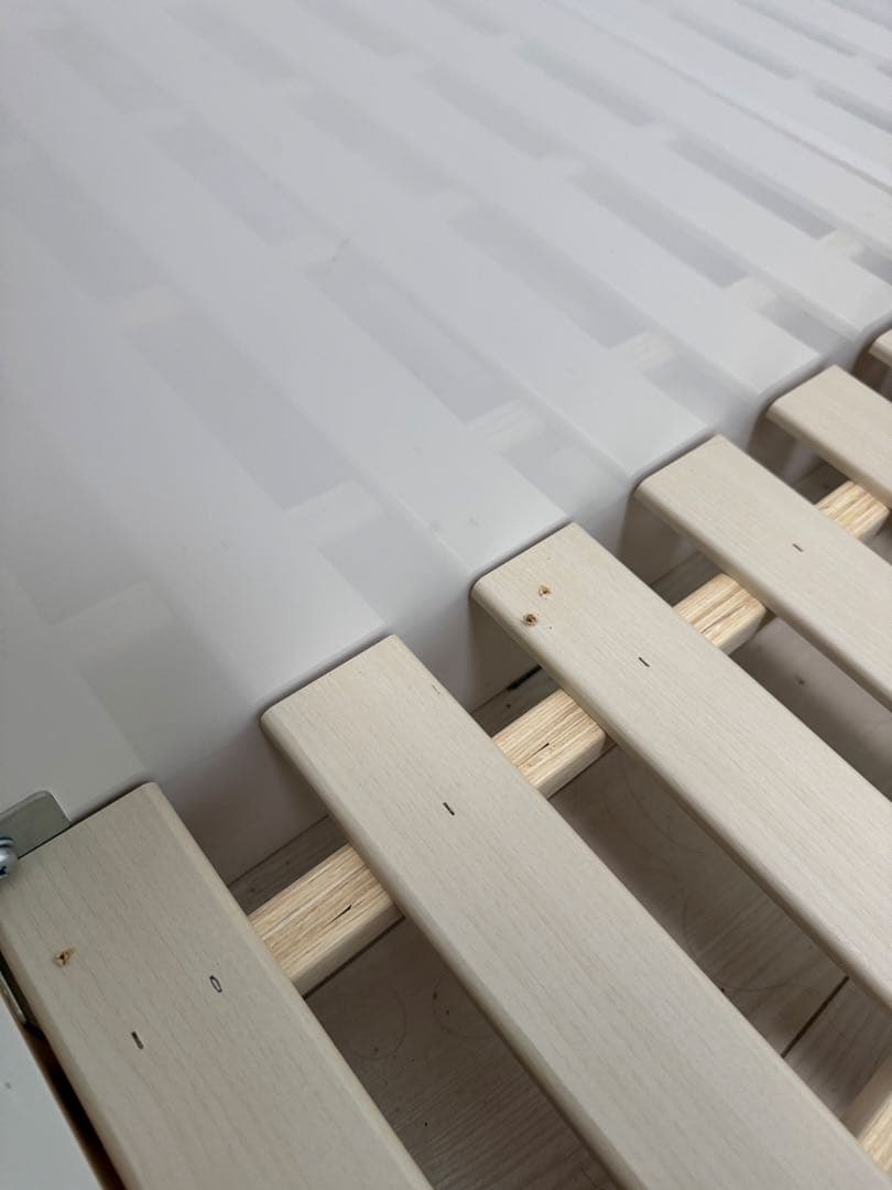 ニトリダブルベッドフレーム ダブルベッド フレーム 白 NITORI