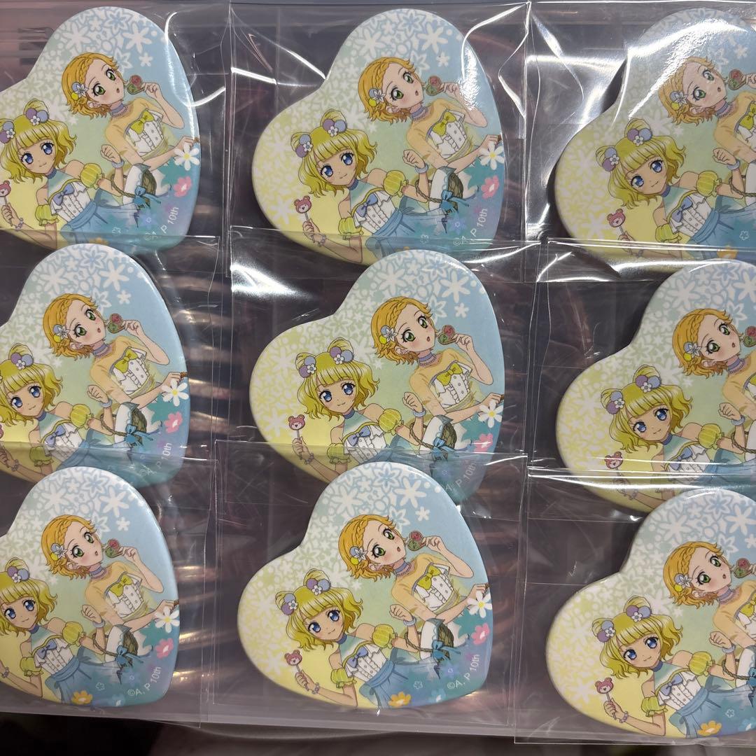 アイカツ×プリパラ ガーデンパーティー 新条ひなき 南みれぃ ハート缶