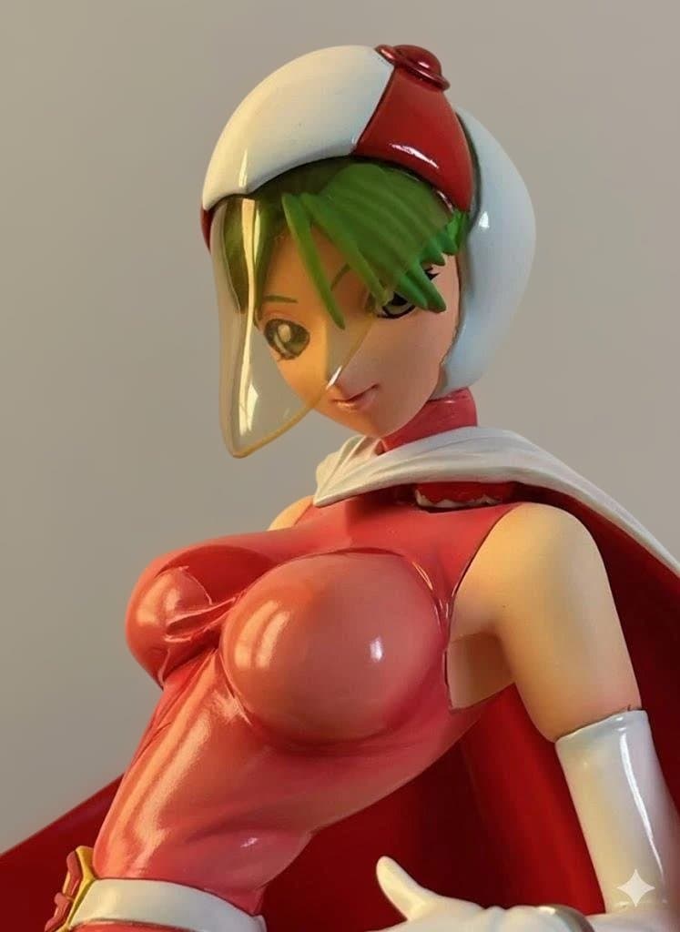 557☆ 科学忍者隊ガッチャマン 白鳥のジュン 1/6 ガレージキット ☆未