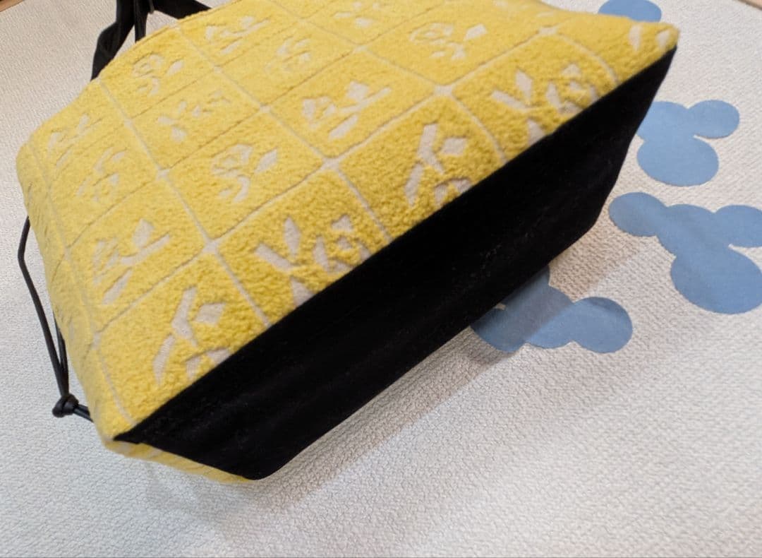 あおり巾着トートバッグ×ミナペルホネン