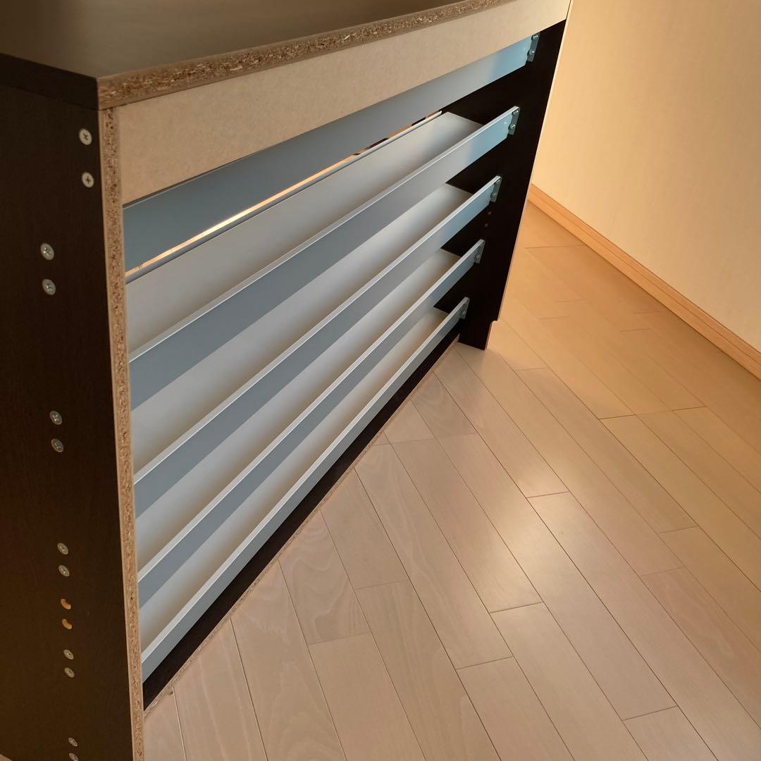 大容量CDストッカー(CDラック) 幅139cm5段