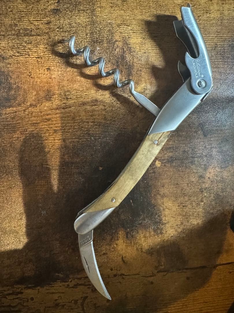 Château Laguiole LIGNE W バーチウッド コルクスクリュー