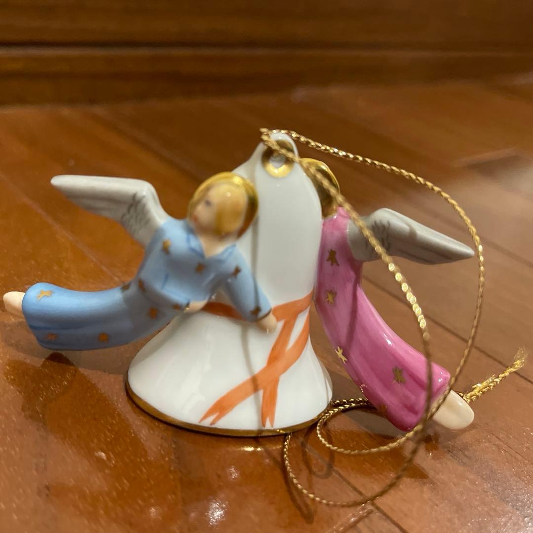 ヘレンド⚫︎クリスマス　天使の陶器　オーナメント