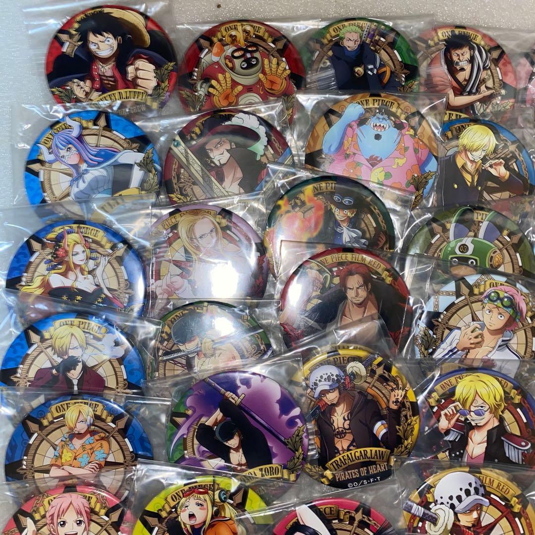 ワンピース 輩缶バッジ 54点セット まとめ売り ルフィ エース サボ