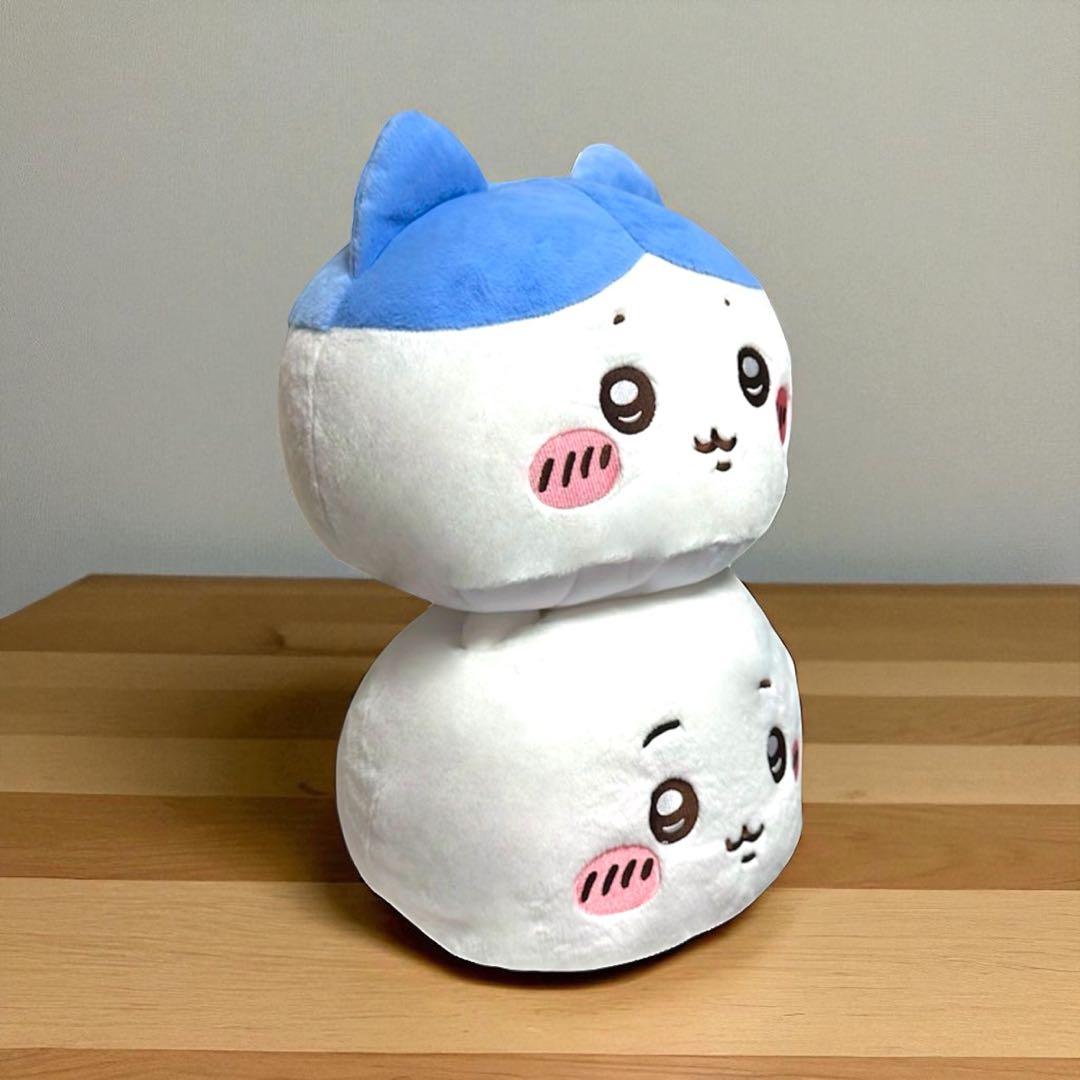 ちいかわ プレミアムドームクッション ちいかわとハチワレ - メルカリ