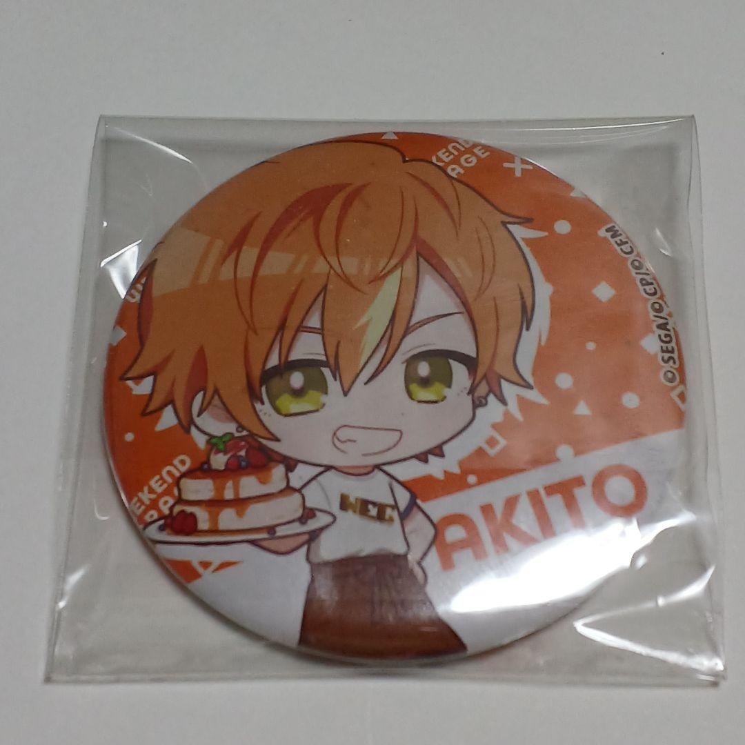 プロジェクトセカイ ビビバスカフェ 缶バッジ 東雲彰人 - メルカリ