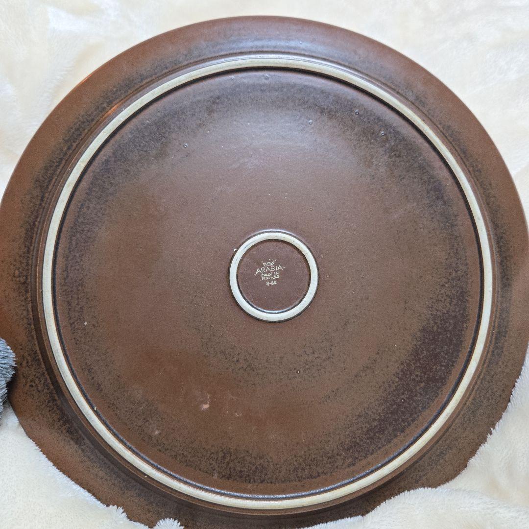 【希少品】アラビア ルスカ お皿 刻印付き　33cm