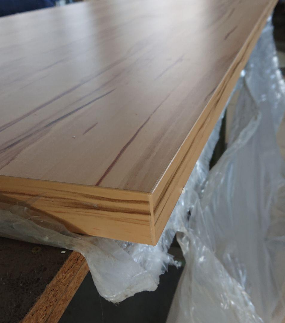 新品ドイツ製 特大 メラミン カウンター テーブル (2552×900×40㎜)