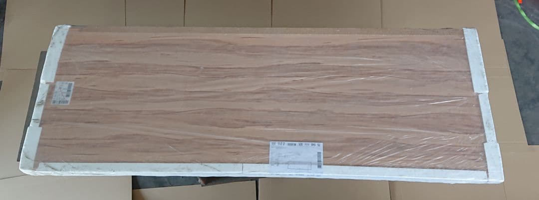 新品ドイツ製 特大 メラミン カウンター テーブル (2552×900×40㎜)