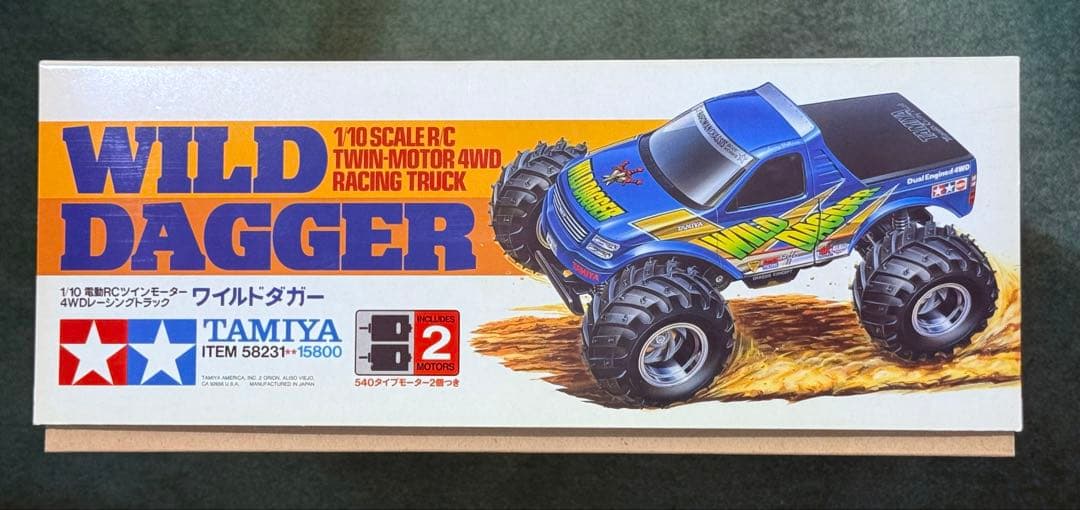 タミヤ★WILD DAGGER・ワイルドダカー 1/10スケール