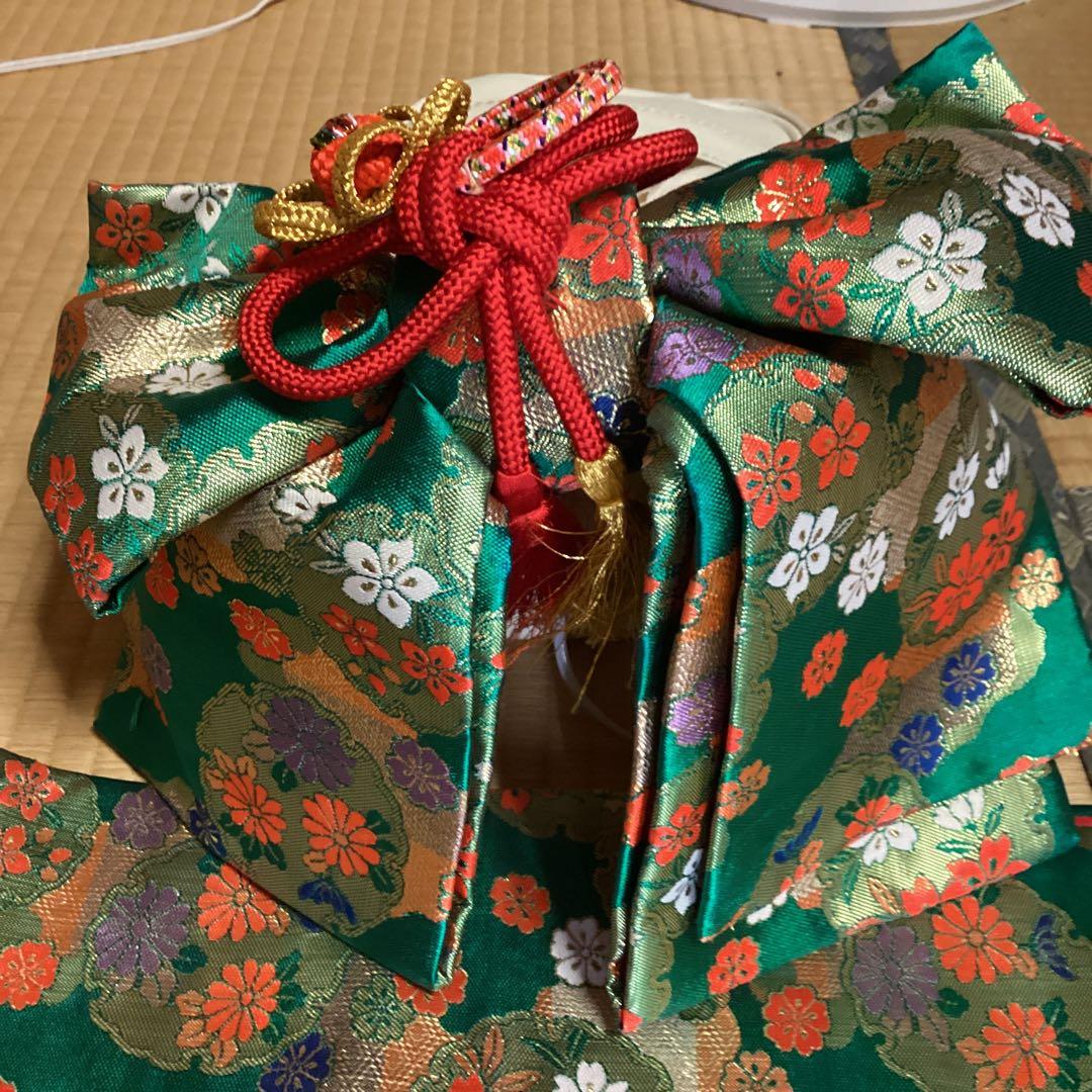 七五三小柄7歳フルセット　帯幅14、5センチ　草履21センチ