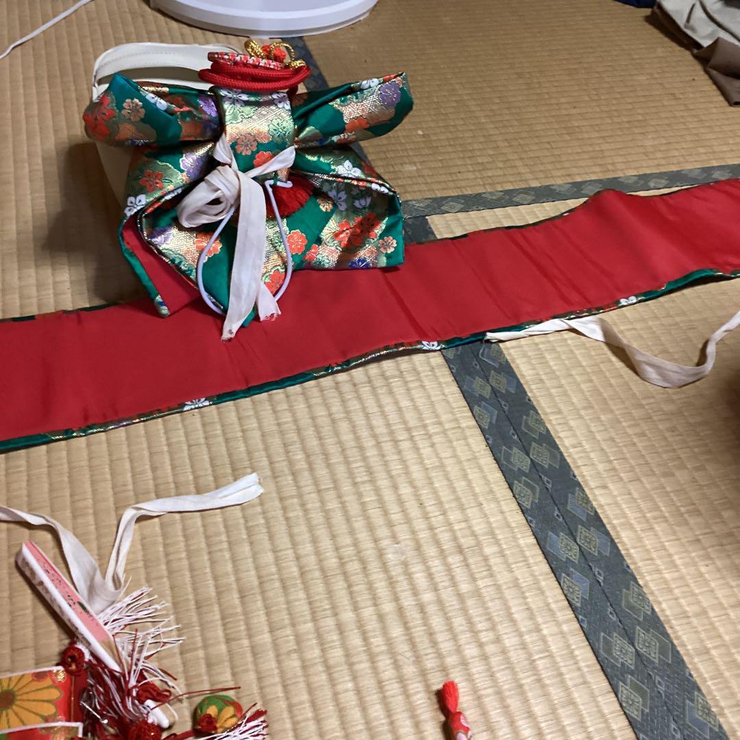 七五三小柄7歳フルセット　帯幅14、5センチ　草履21センチ