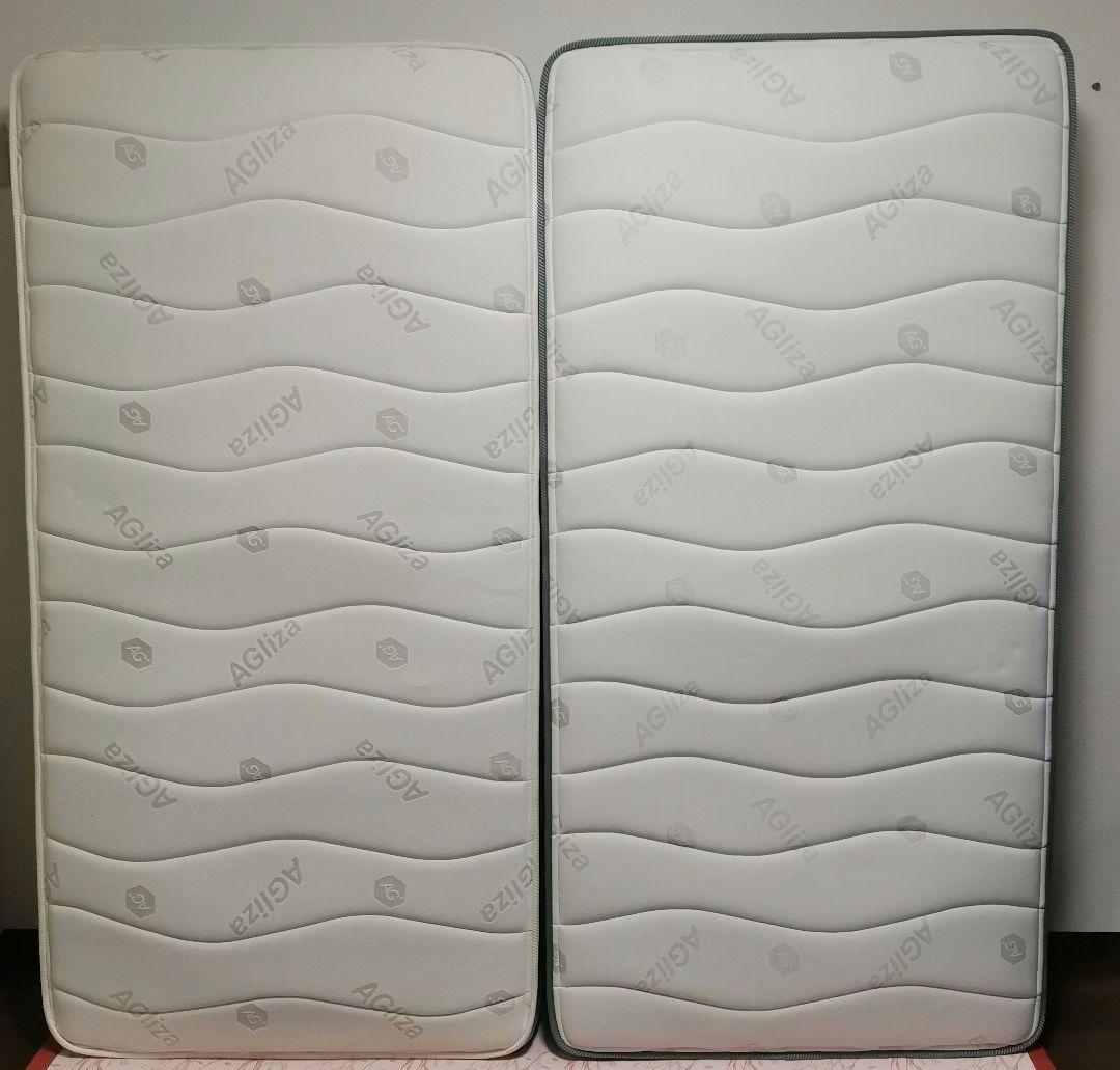 フランスベッド Agilza シングルスプリングマットレス２台