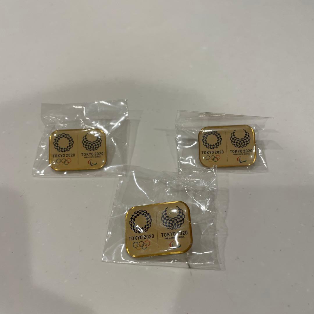 東京オリンピック ピンバッジ 3個セット - メルカリ