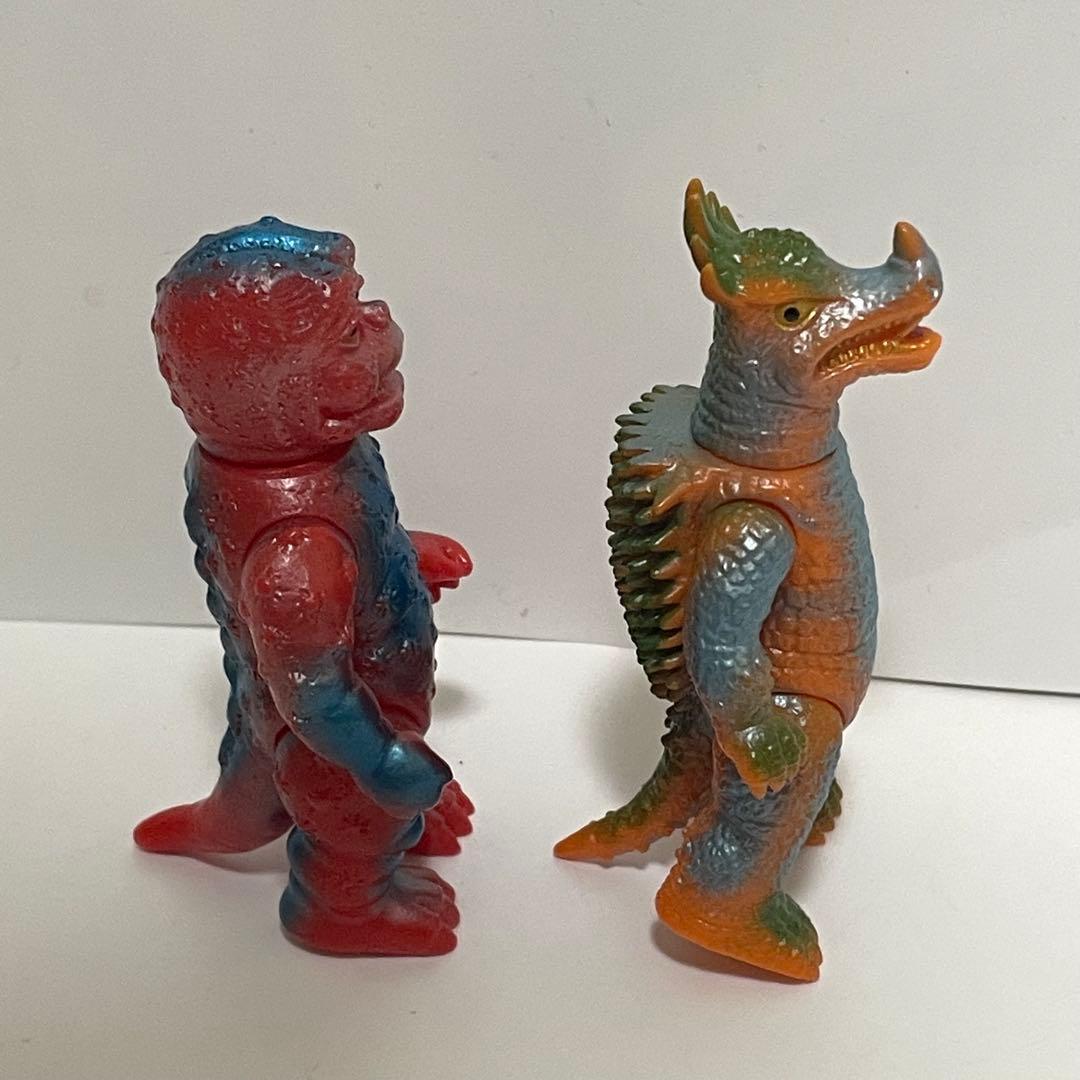 ブルマァク伝説 ミニラ アンギラス ミニソフビ ゴジラ - メルカリ