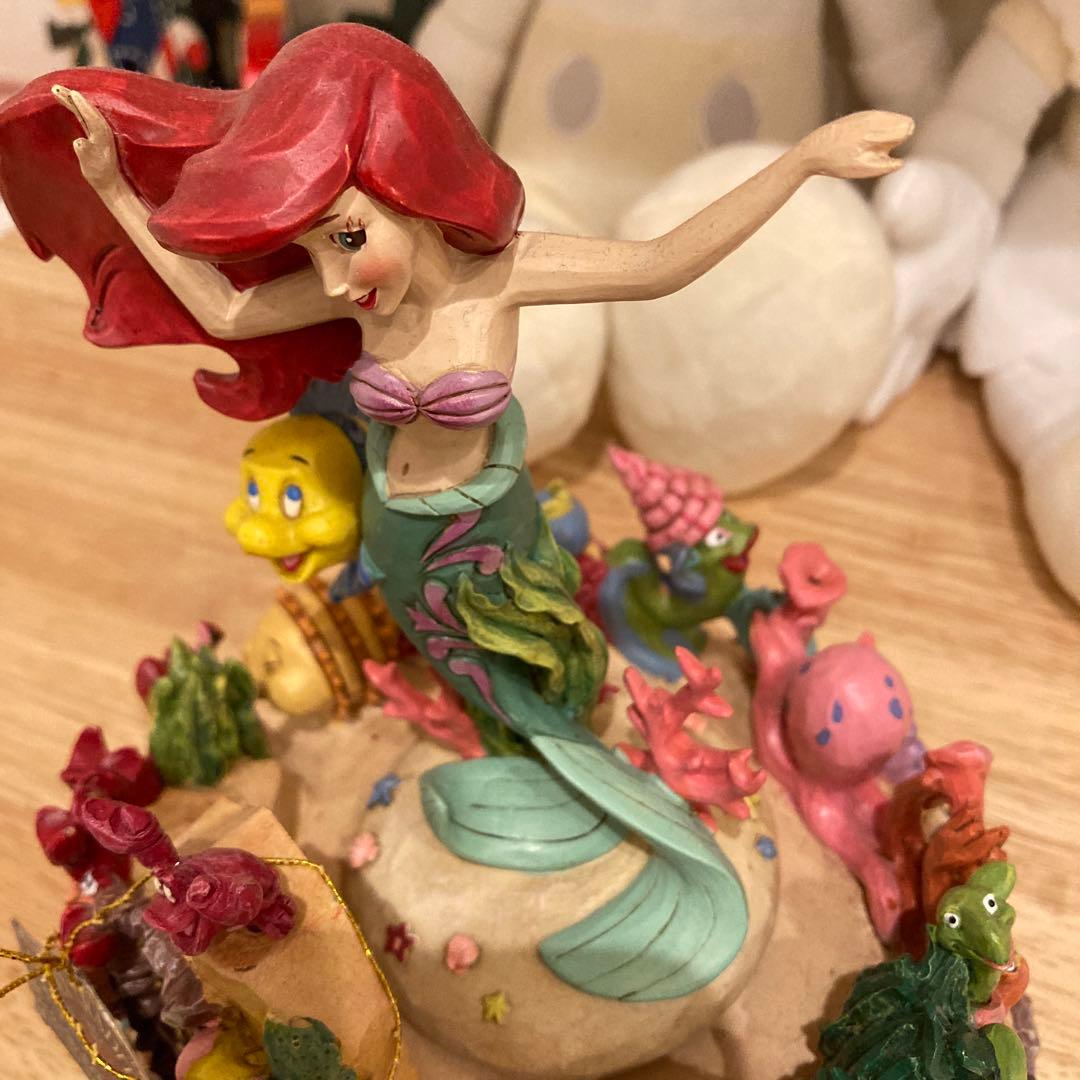 リトルマーメイド アリエル ジムショア トラディション オルゴール フィギュア