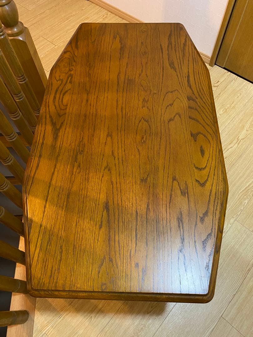 三越　ブルージュ　アンティーク　ローテーブル　ラタン　レトロ　ヴィンテージ