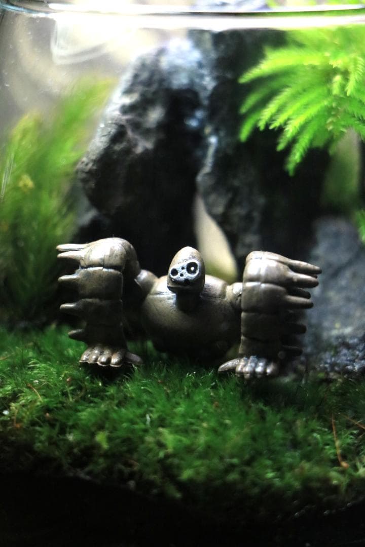 苔テラリウム シングル、ダブル、トリプル ロボット兵 心癒す我が家の