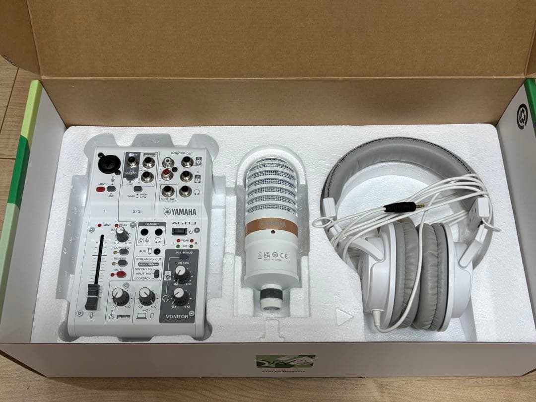 YAMAHA AG03 MK2 ライブストリーミングパック スタンド付き