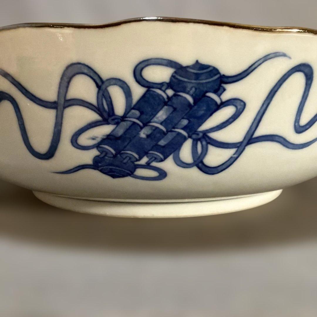 伊万里焼の染付異人図大鉢 （69） - メルカリ