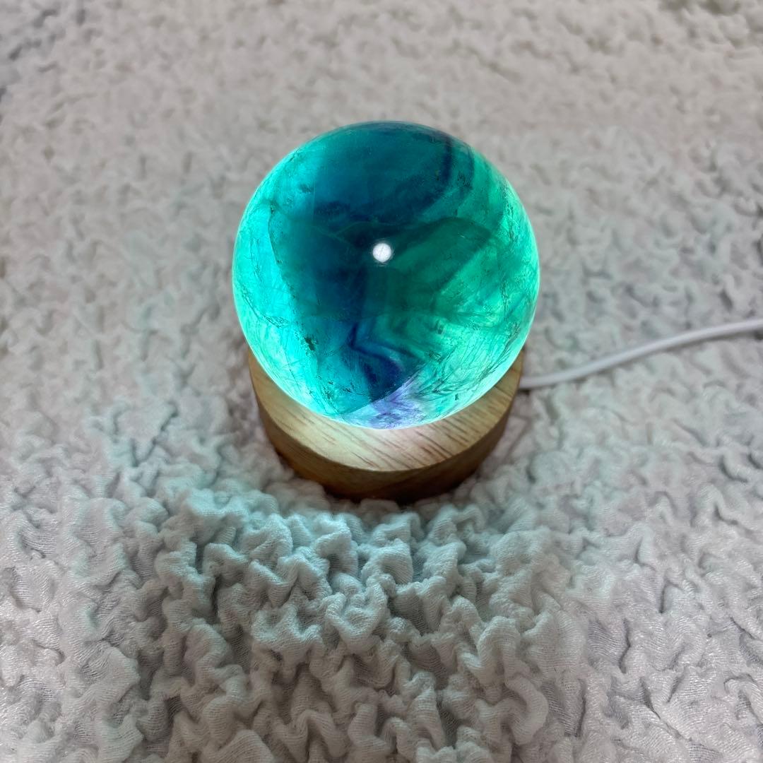 フローライト フェザーフローライト スフィア - メルカリ