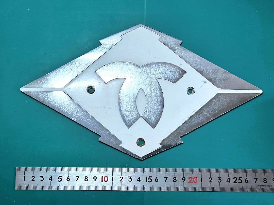 【バス部品】神戸市営バス、社紋プレート☆★【廃品】