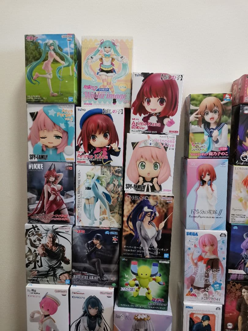 初音ミク 推しの子 等 人気アニメ 美少女フィギュア 未開封 36体 まとめ