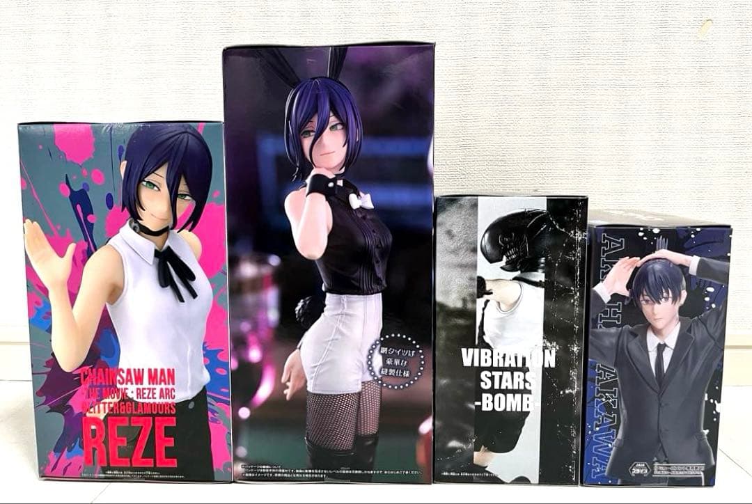新品・未開封】大人気！チェンソーマン プライズフィギュア4点セット