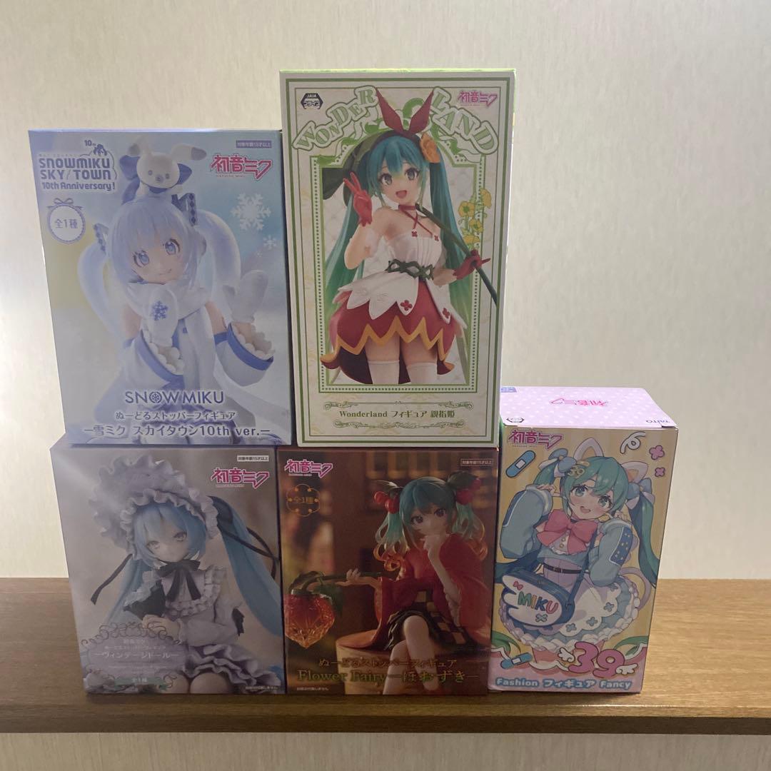 【最終値下げ！本日限り！】初音ミク フィギュア まとめ売り♪ ①