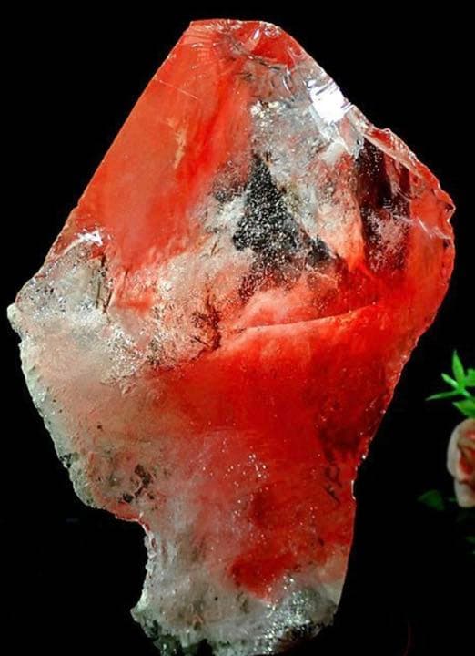 ⭐️新品⭐️❤️✨超綺麗✨赤水晶原石✨台座付✨❤️⑨