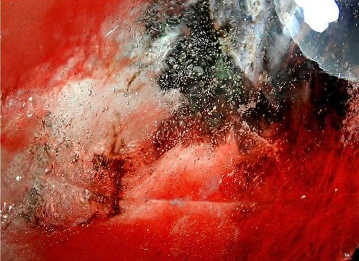 ⭐️新品⭐️❤️✨超綺麗✨赤水晶原石✨台座付✨❤️⑨