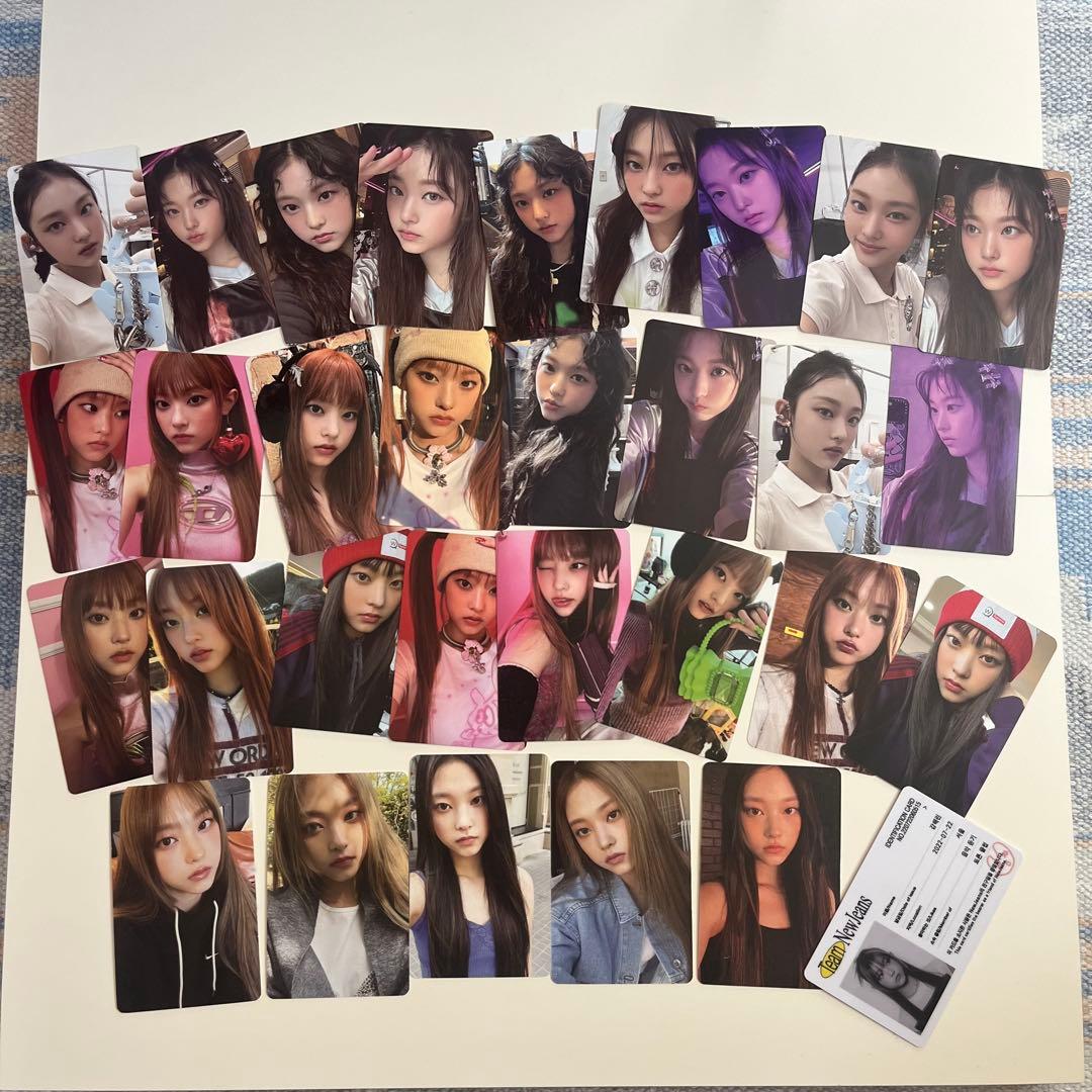 最安値 NewJeans NJZ ヘリン トレカ 31枚 コンプリート - メルカリ