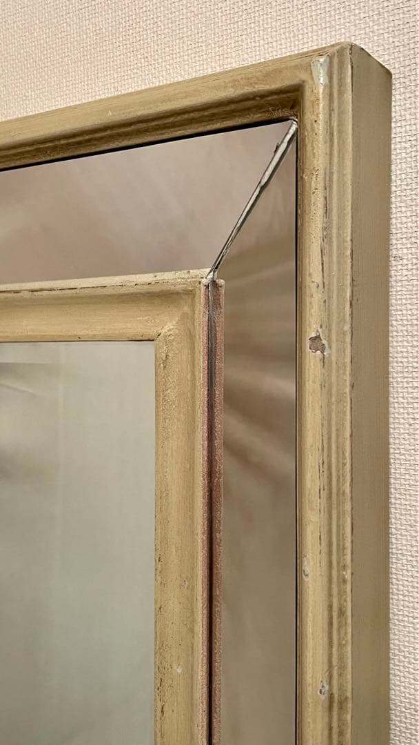 \"シャビーシック\" ウォールアートミラー