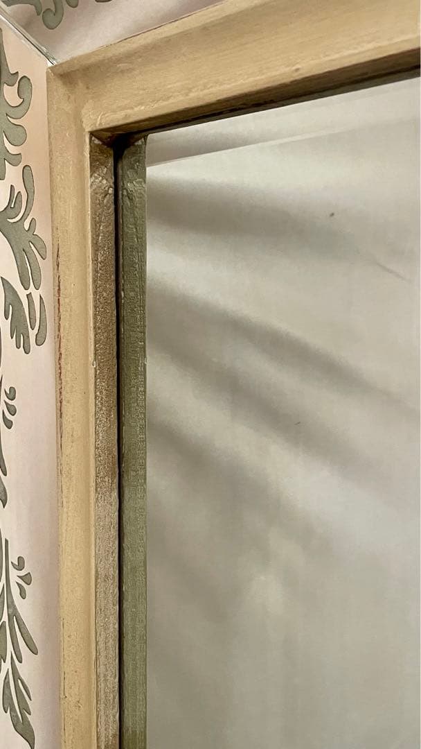 \"シャビーシック\" ウォールアートミラー