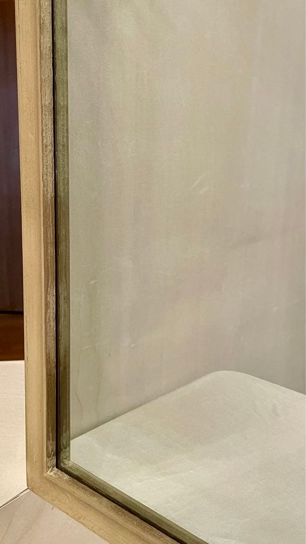 \"シャビーシック\" ウォールアートミラー